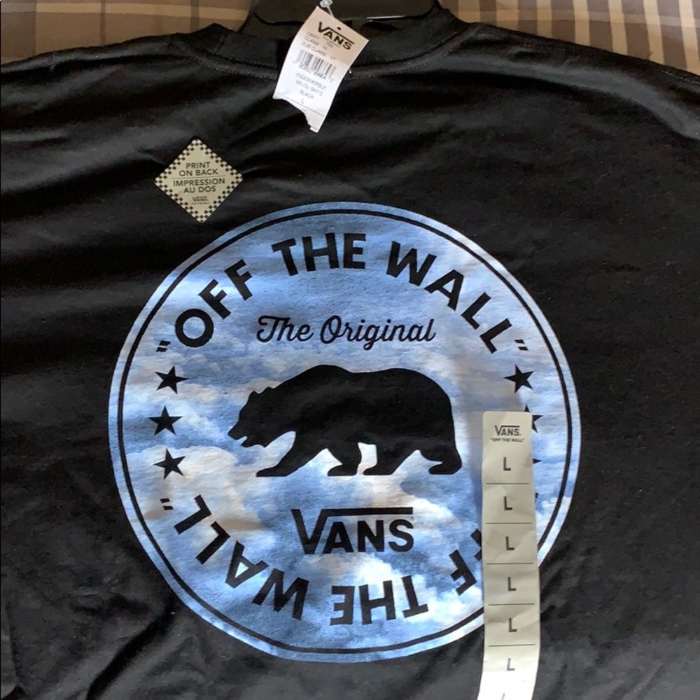 Vans Off the Wall T Shirt L